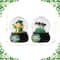 Glitzhome® 3.5" 65mm St. Patrick's Resin Leprechaun Waterglobes Set
